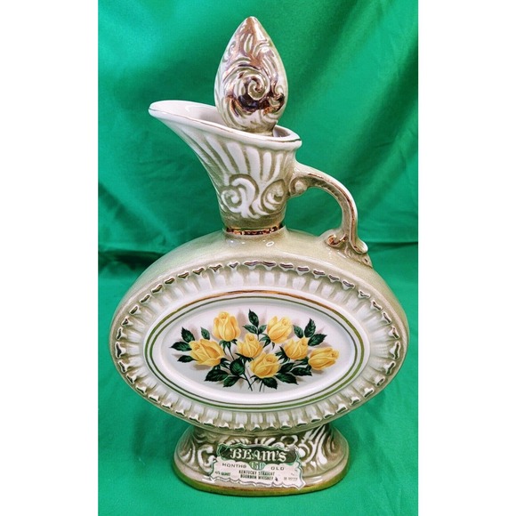 Jim Beam Dining Vintage Jim Beam Whiskey Executive Series Yellow